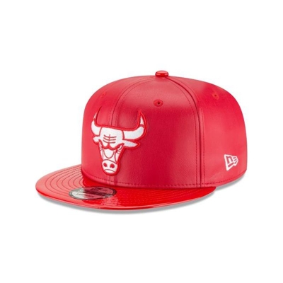 Red Chicago Bulls Hat - New Era NBA Hook 9FIFTY Snapback Caps USA3158709